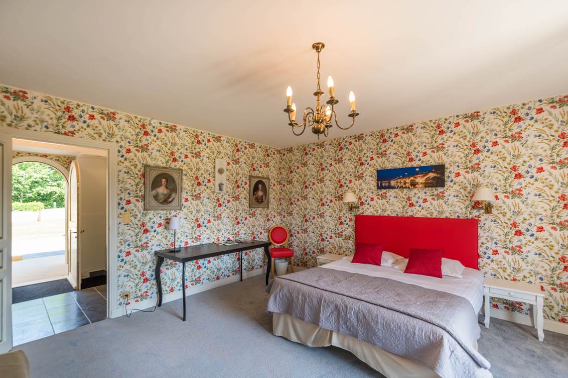 Chambre quadruple gentilhommière Coquelicot 26  Junior suite - PMR