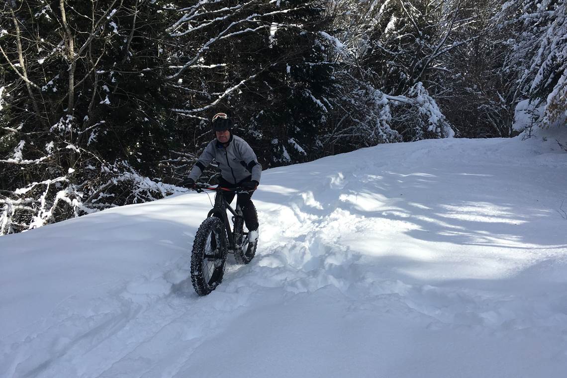 Passage en poudreuse