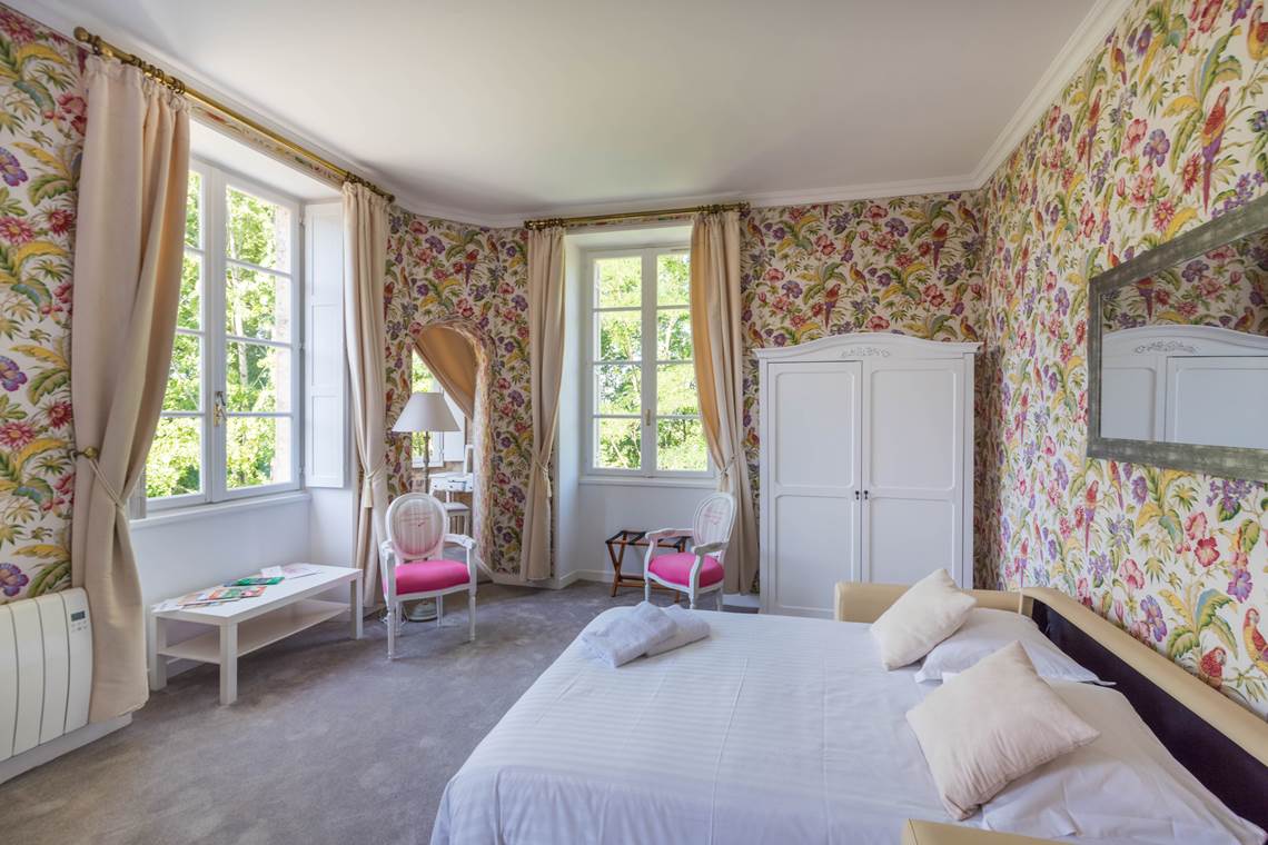 Chambre Perroquets canapé-lit