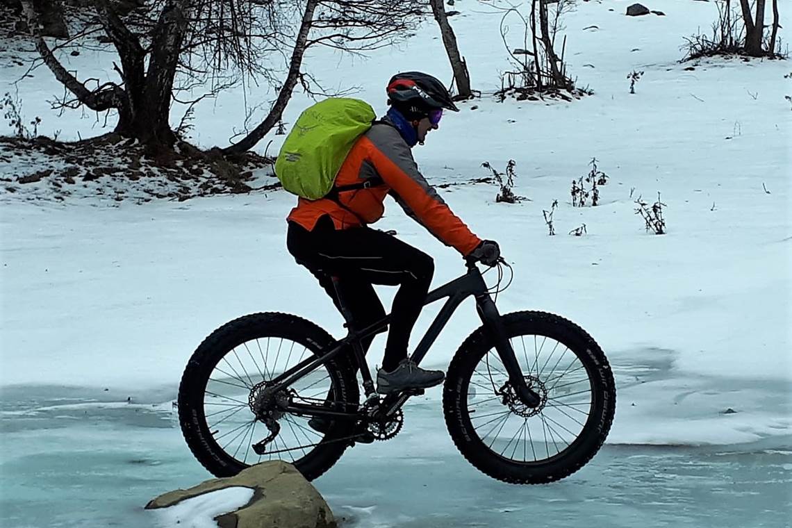 Le VTT en hiver, c 'est top