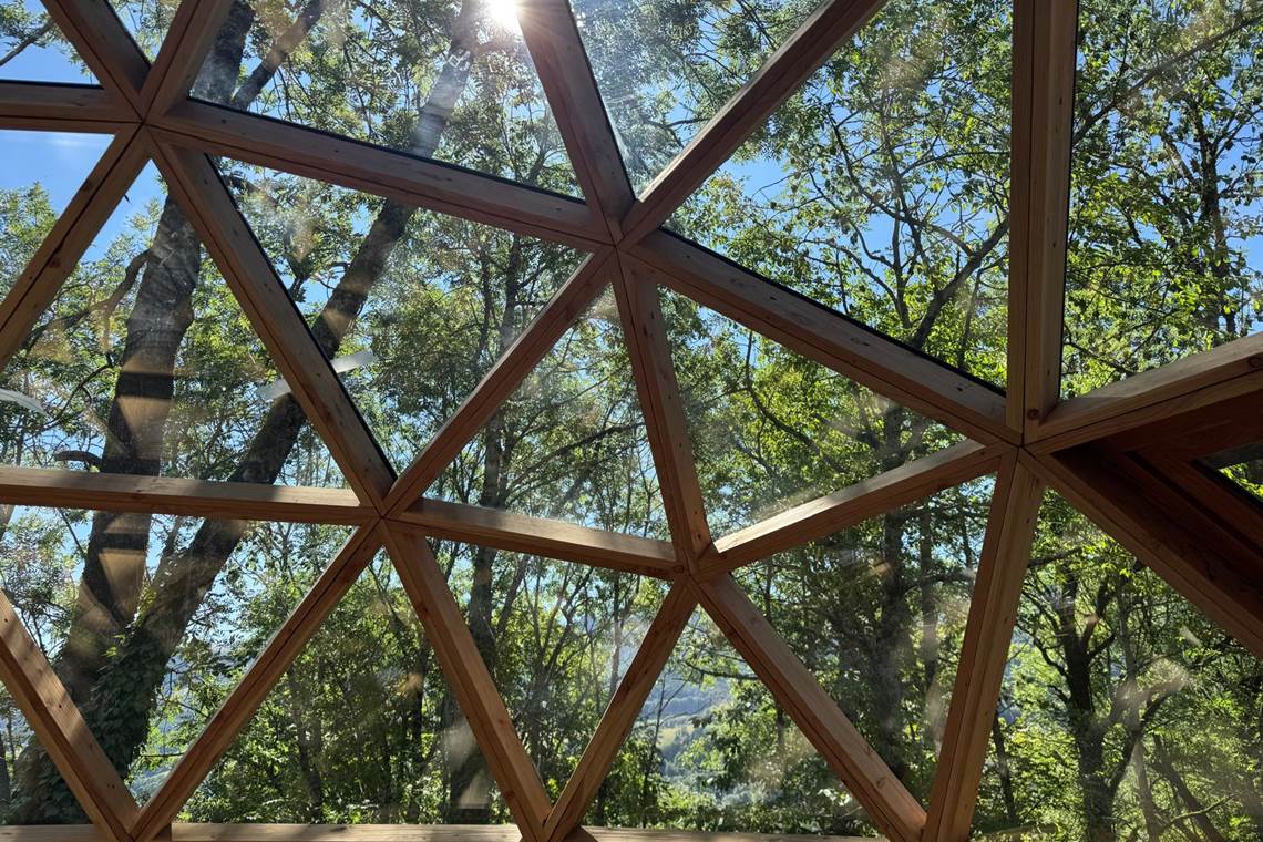 Bulle de neige et nature