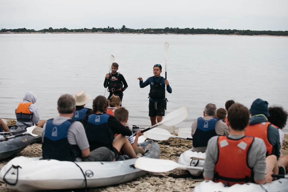 Brief - balade canoe