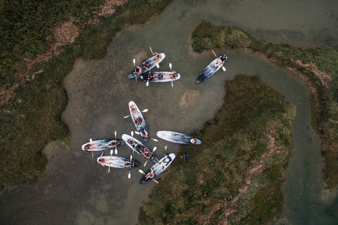 balade en canoe - ile de re