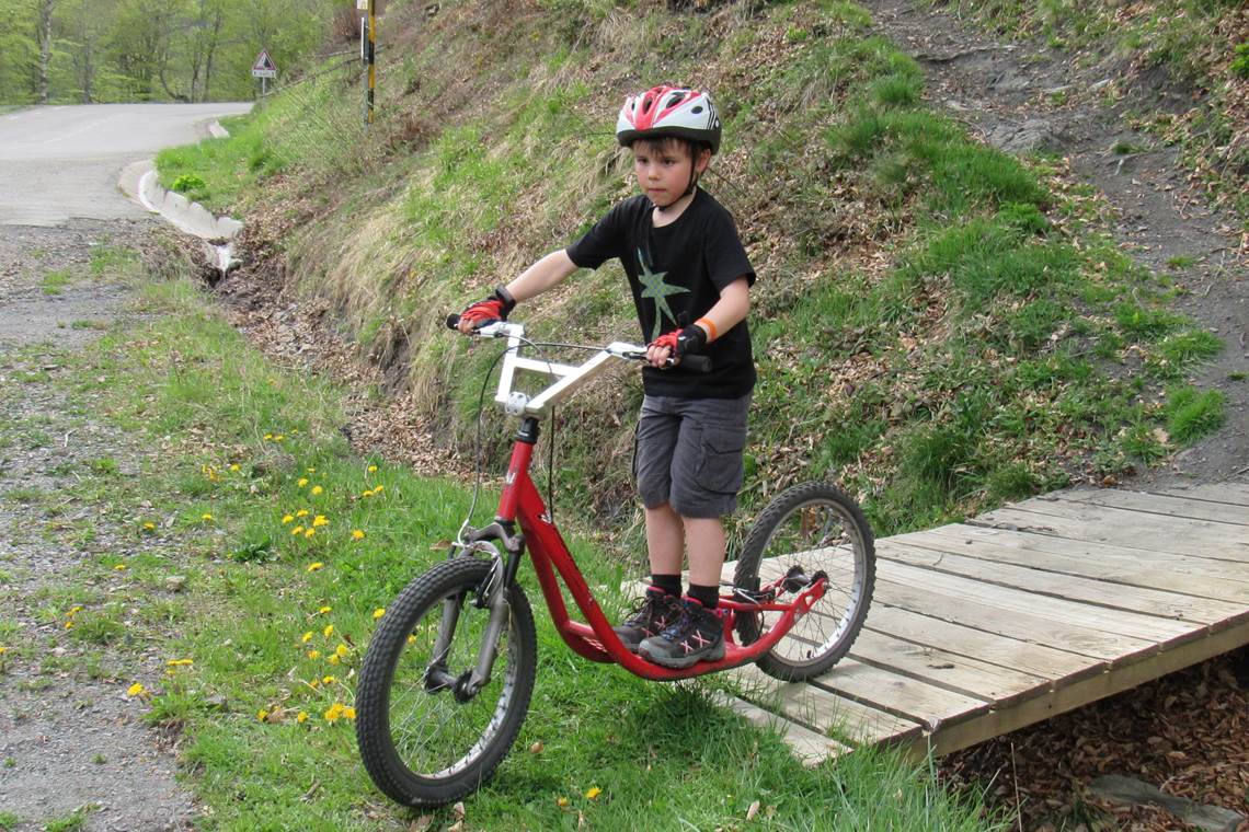 Le passage de la passerelle