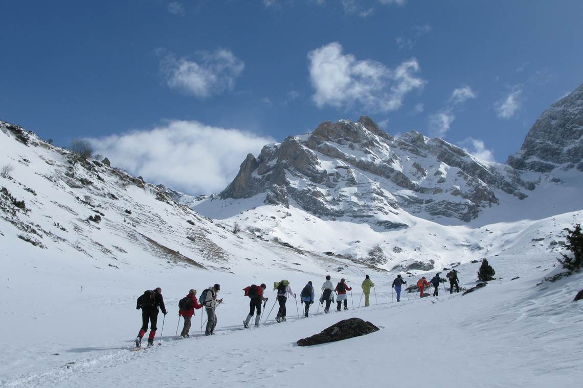 Randonnée hivernale aux Espuguettes de Gavarnie