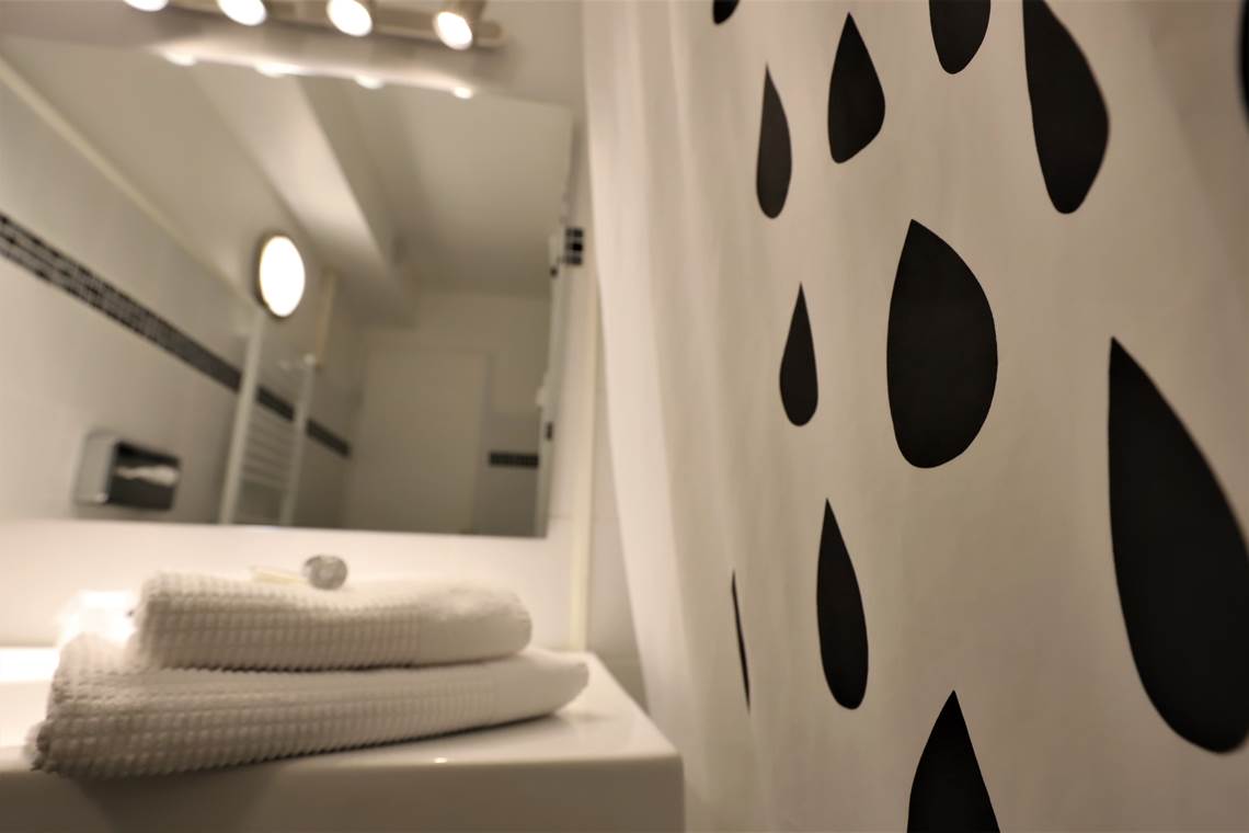 Douche sur baignoire