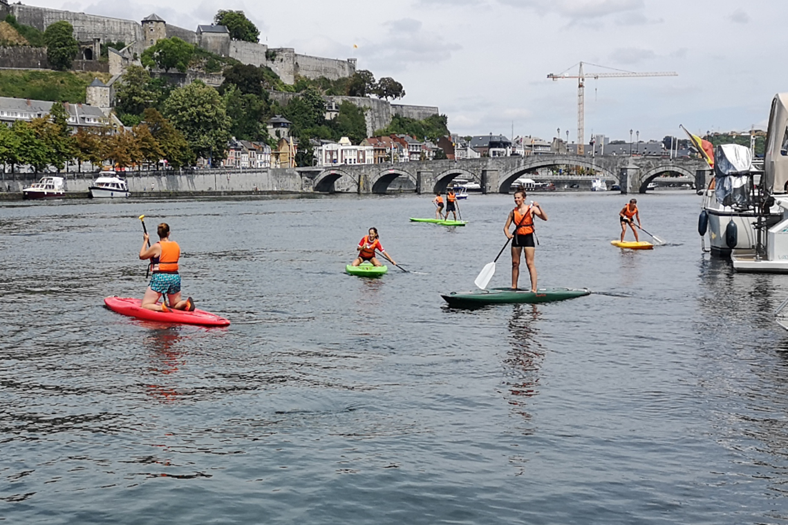 Paddle Les Capitaineries de Namur