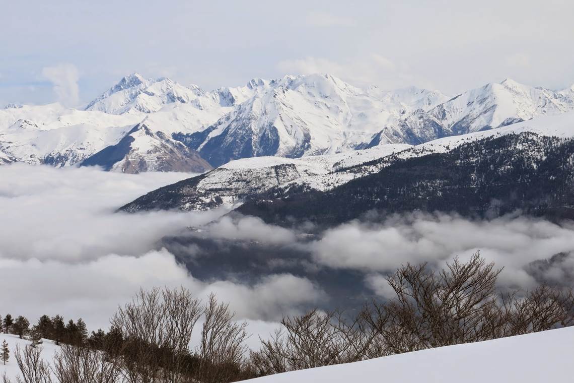 Vue panoramique sur le Val d'Azun