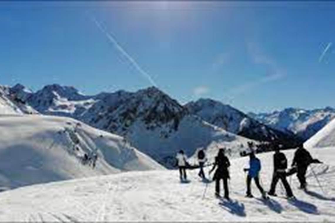 Randonnée à raquettes au vallon d'Aoube