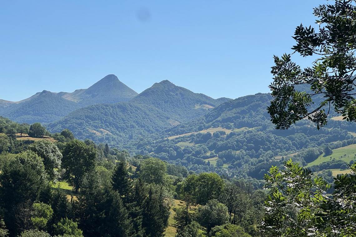 Vue Bulle de neige et nature
