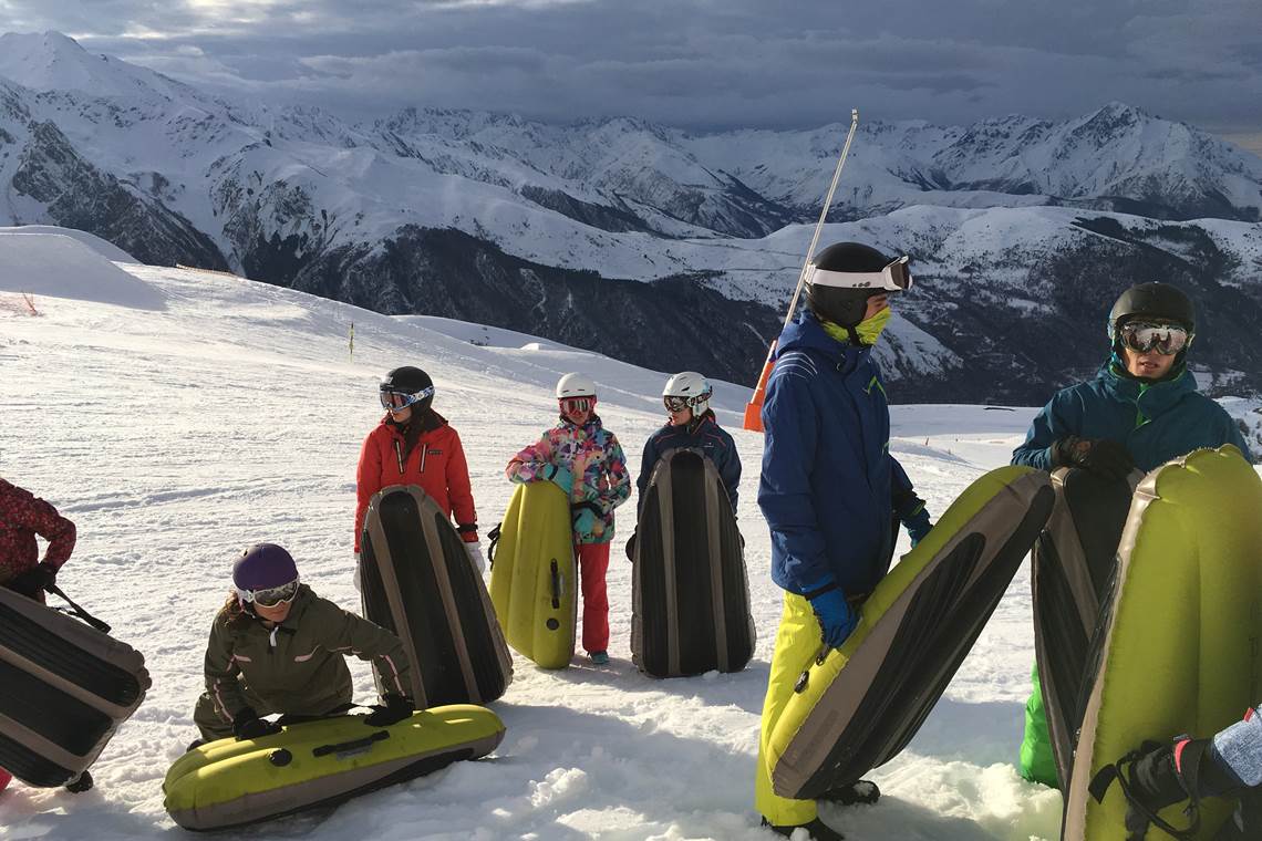 Cosignes au départ de l 'activité