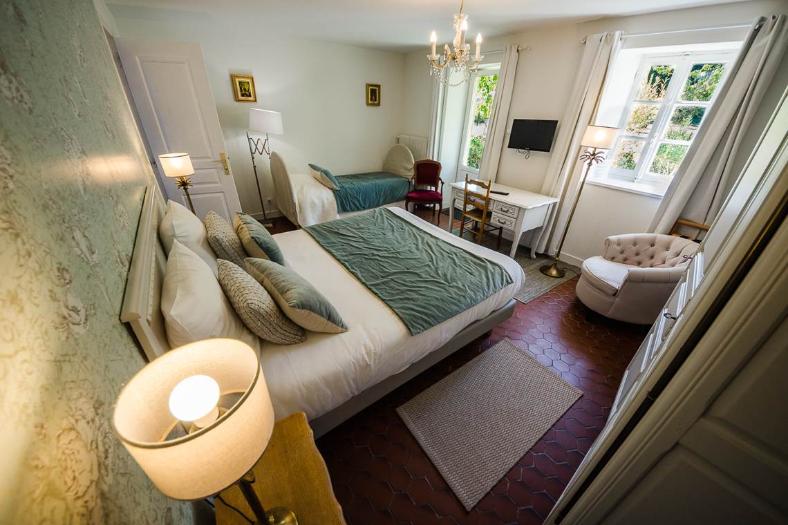 accès direct au jardin