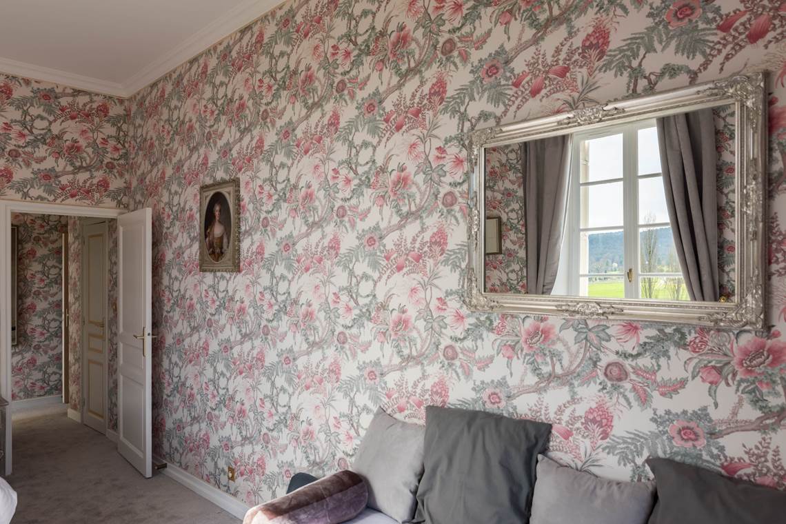 Chambre Pivoine familiale château 2 adultes et 2 enfants