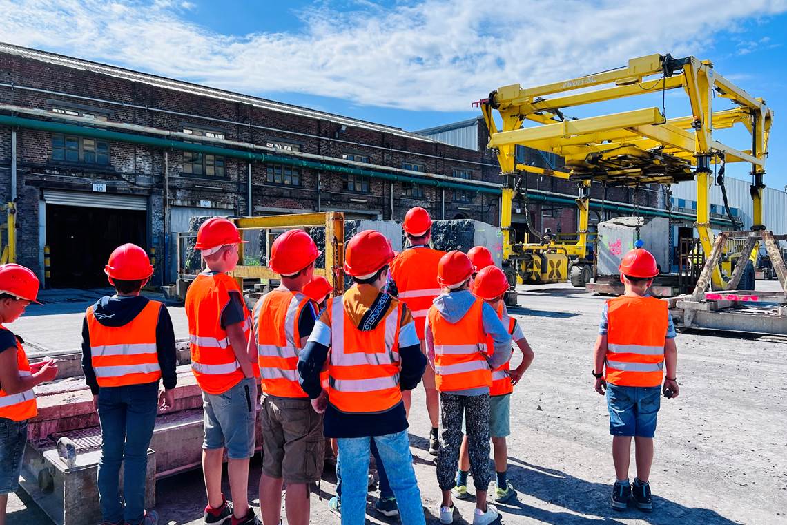 Journée découverte de la pierre pour les enfants