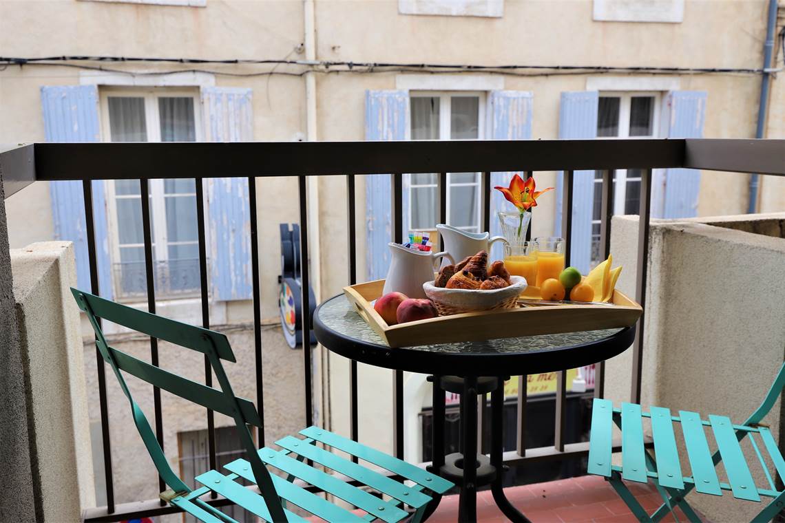 Suite familiale avec balcons