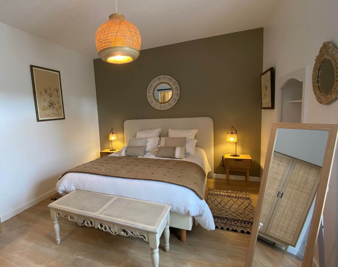 Chambre Glénan rez-de-chaussée-presta