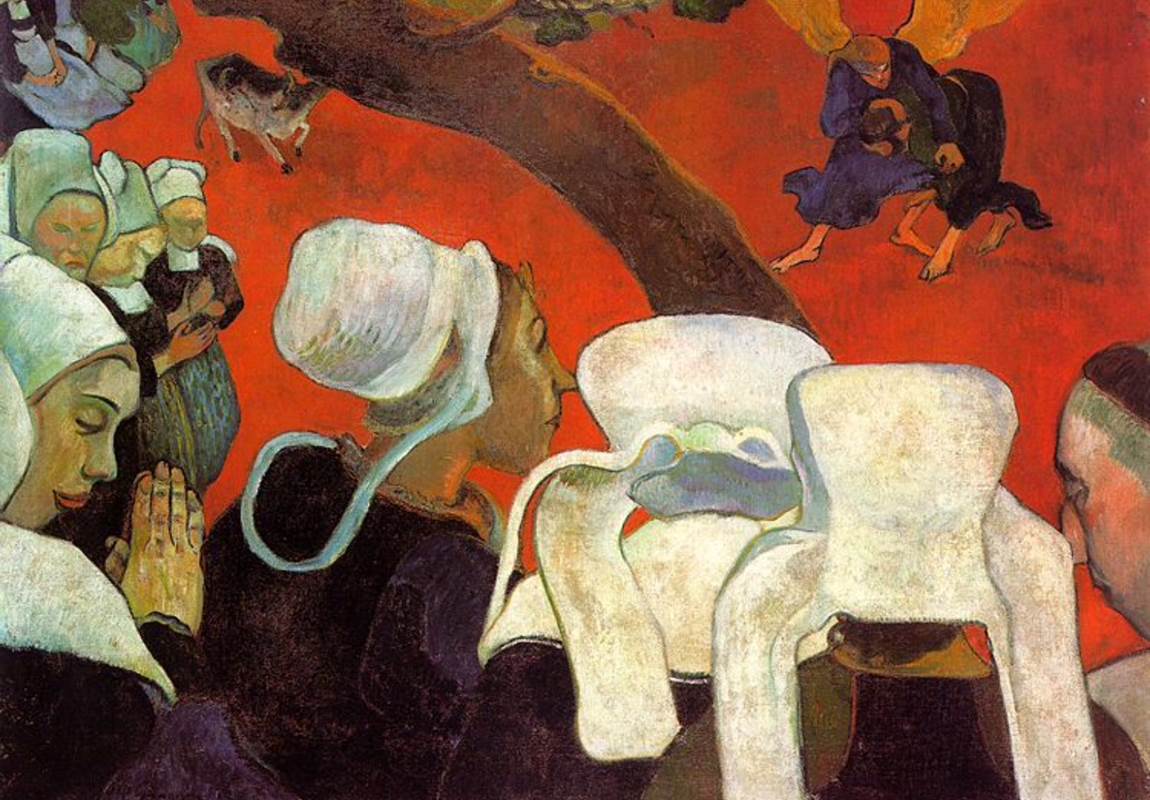 après le sermon (Paul GAUGUIN°-page