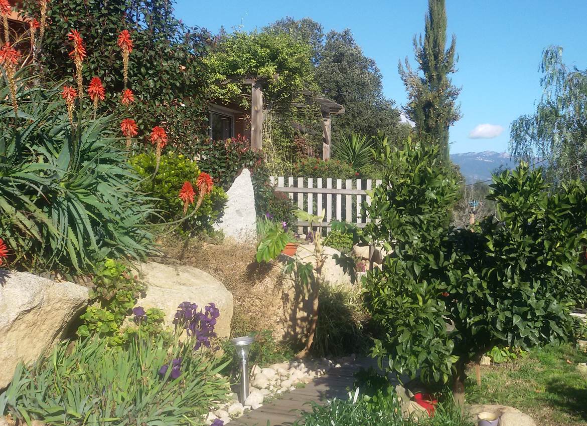 Le jardin de "LA ESCALA"