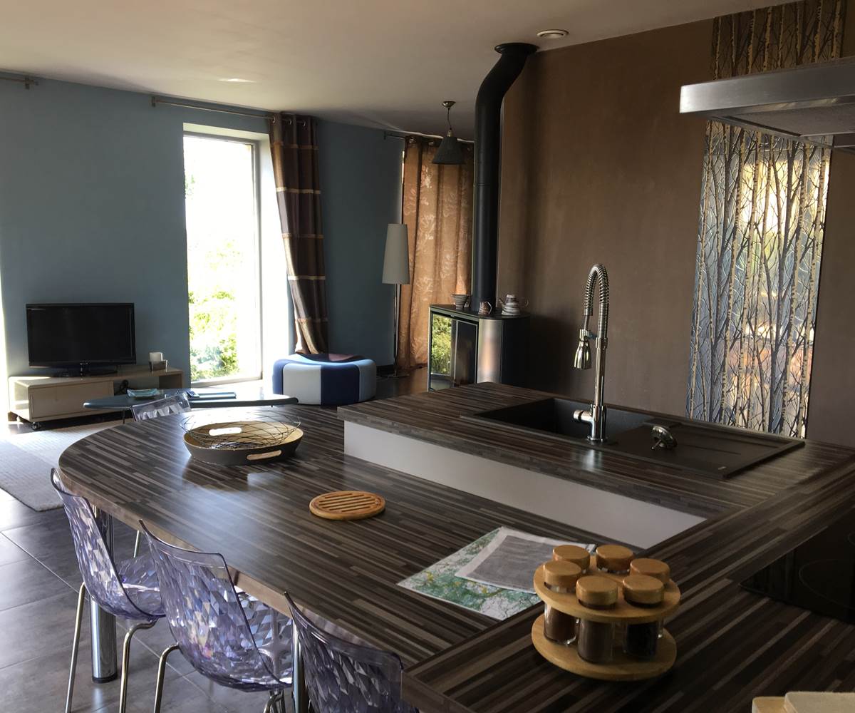 Cuisine et bloc central