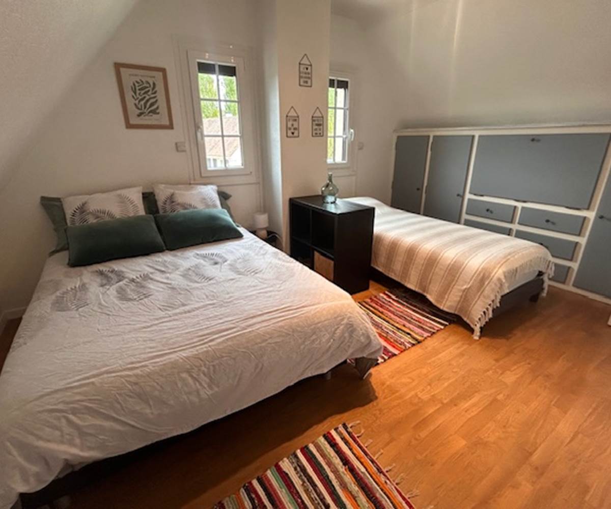 CH4 1 lit double 140x190 et 1 lit simple 90x200