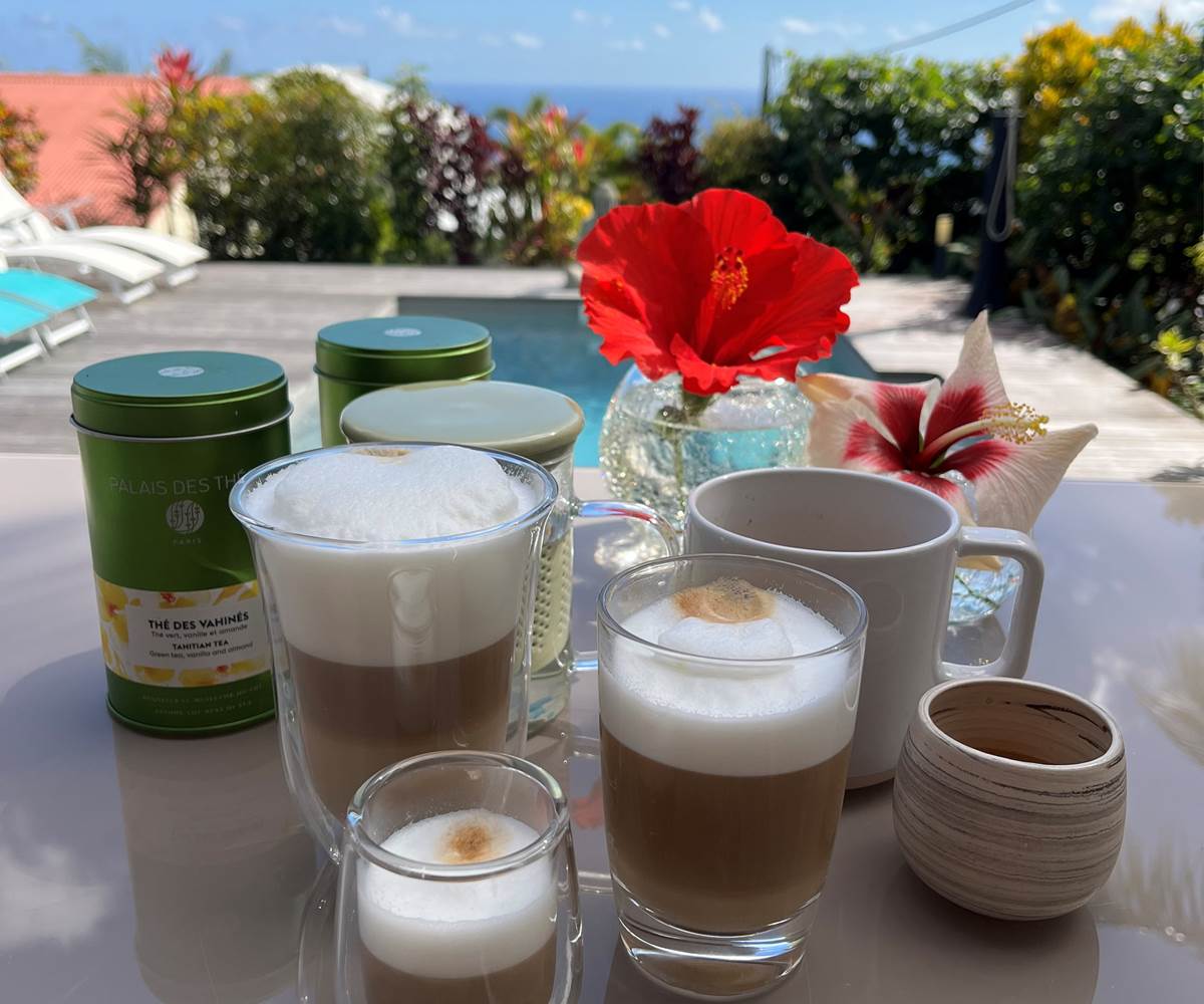Latte Macchiato, Expresso, Thé, Chocolat, Lungo, Americano ... Démarrez la journée par la boisson qui vous plait !