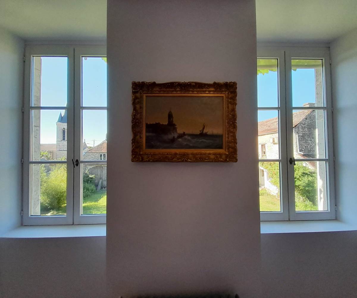 Marine. École hollandaise, XIXème siècle