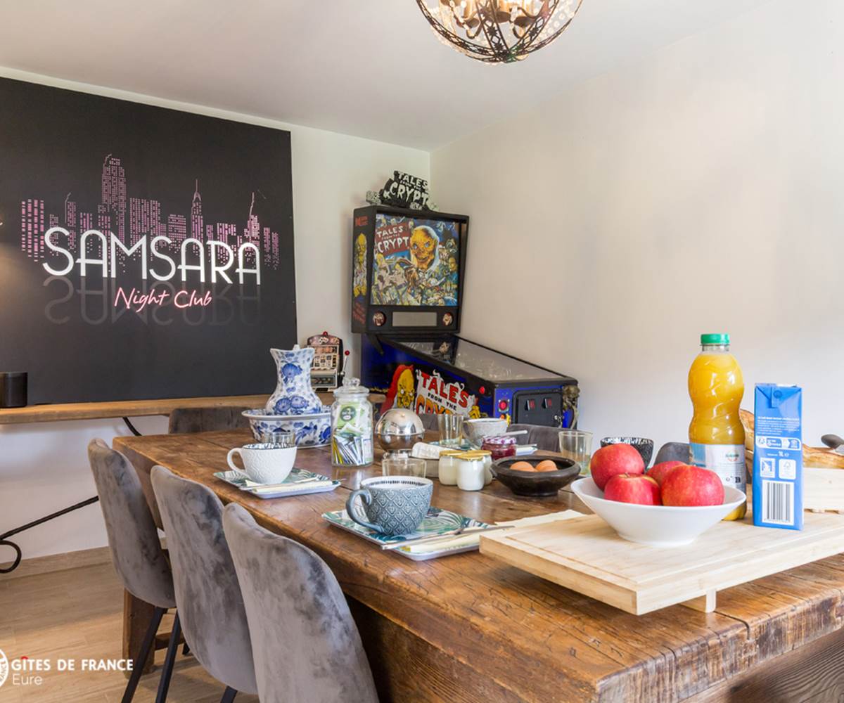 Salle du petit déjeuner