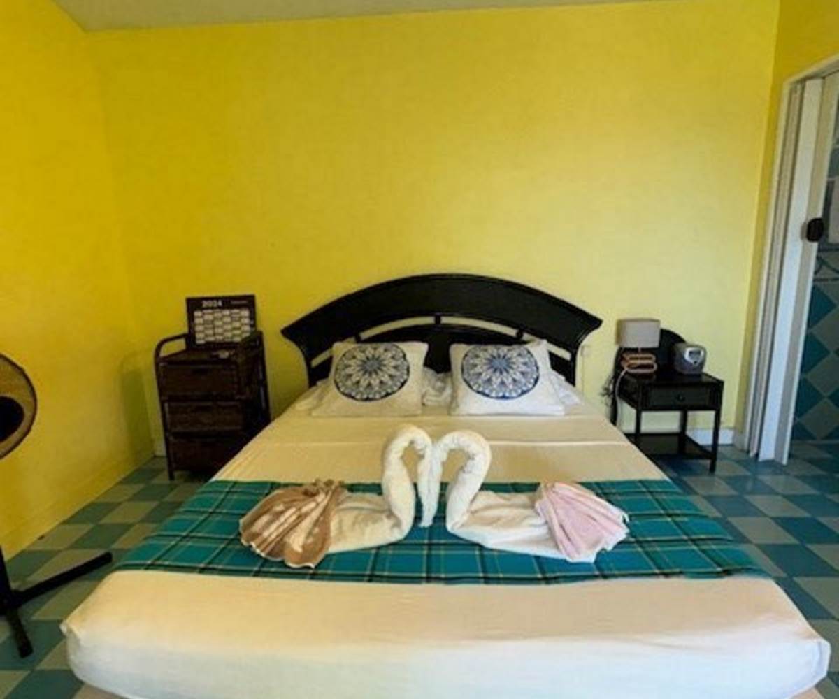 Bungalow Azur : chambre