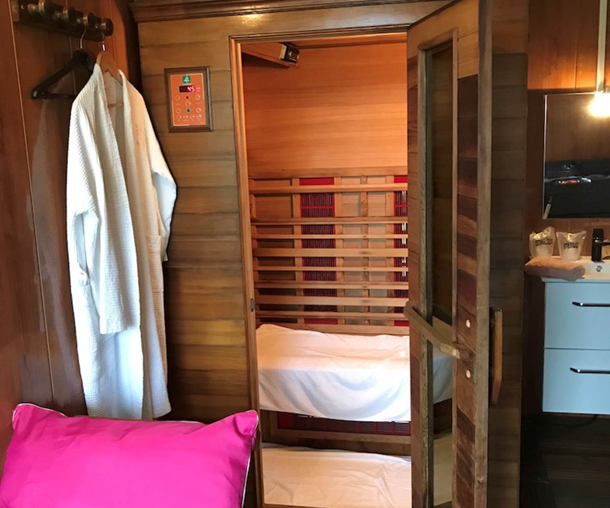Sauna Privé Flower Bulle