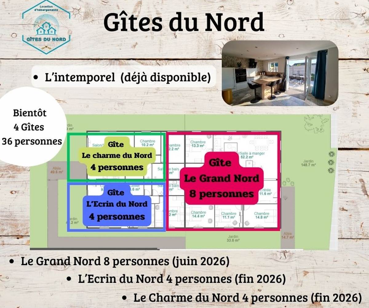 Gîte Le Grand Nord 8 personnes