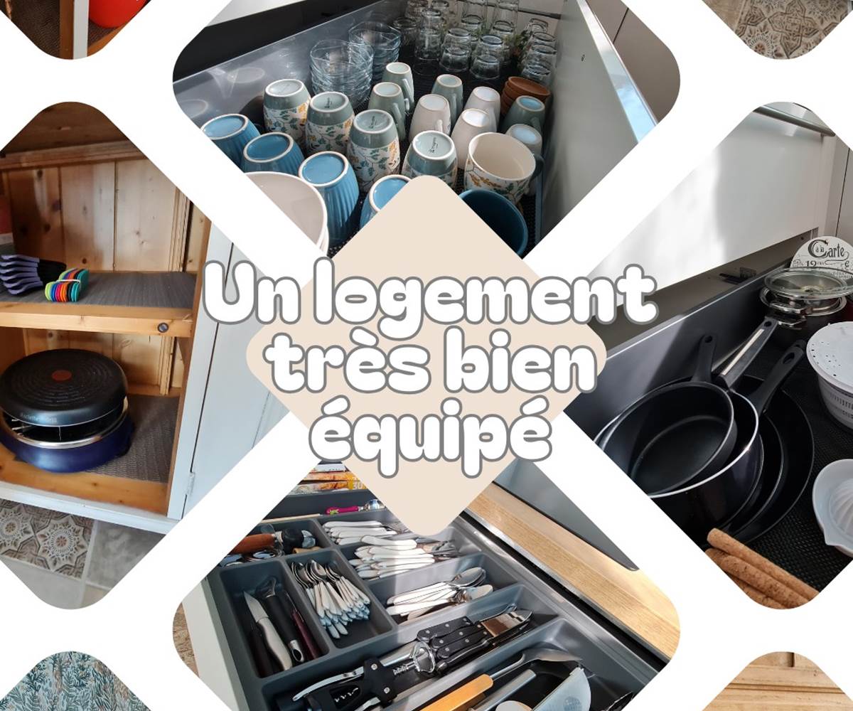 Logement tout équipé pour groupe de  11 personnes à Lille