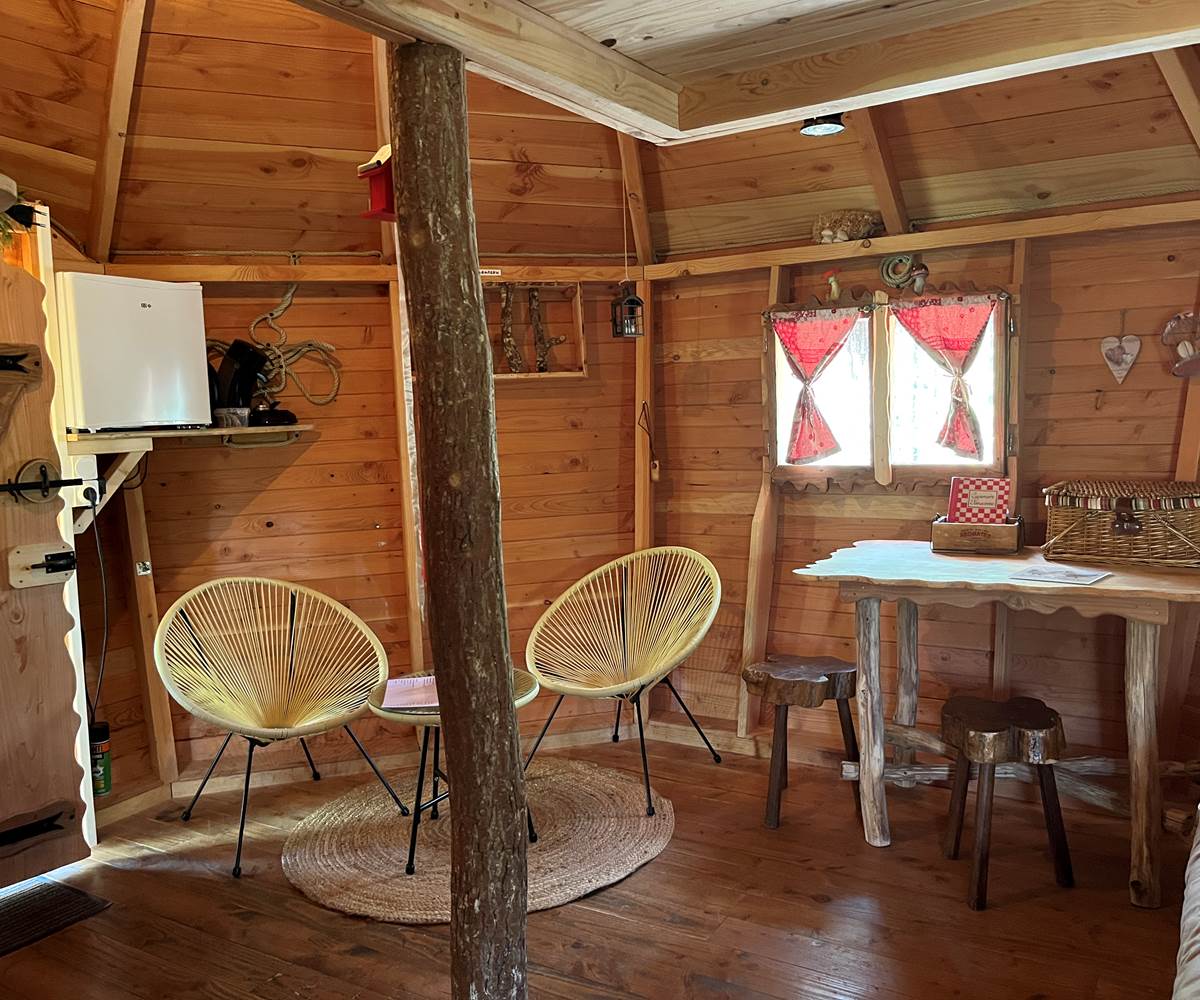 Intérieur Cabane