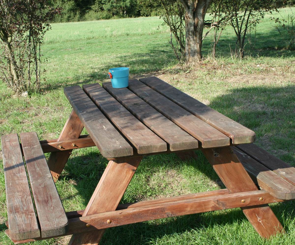 Table pique nique