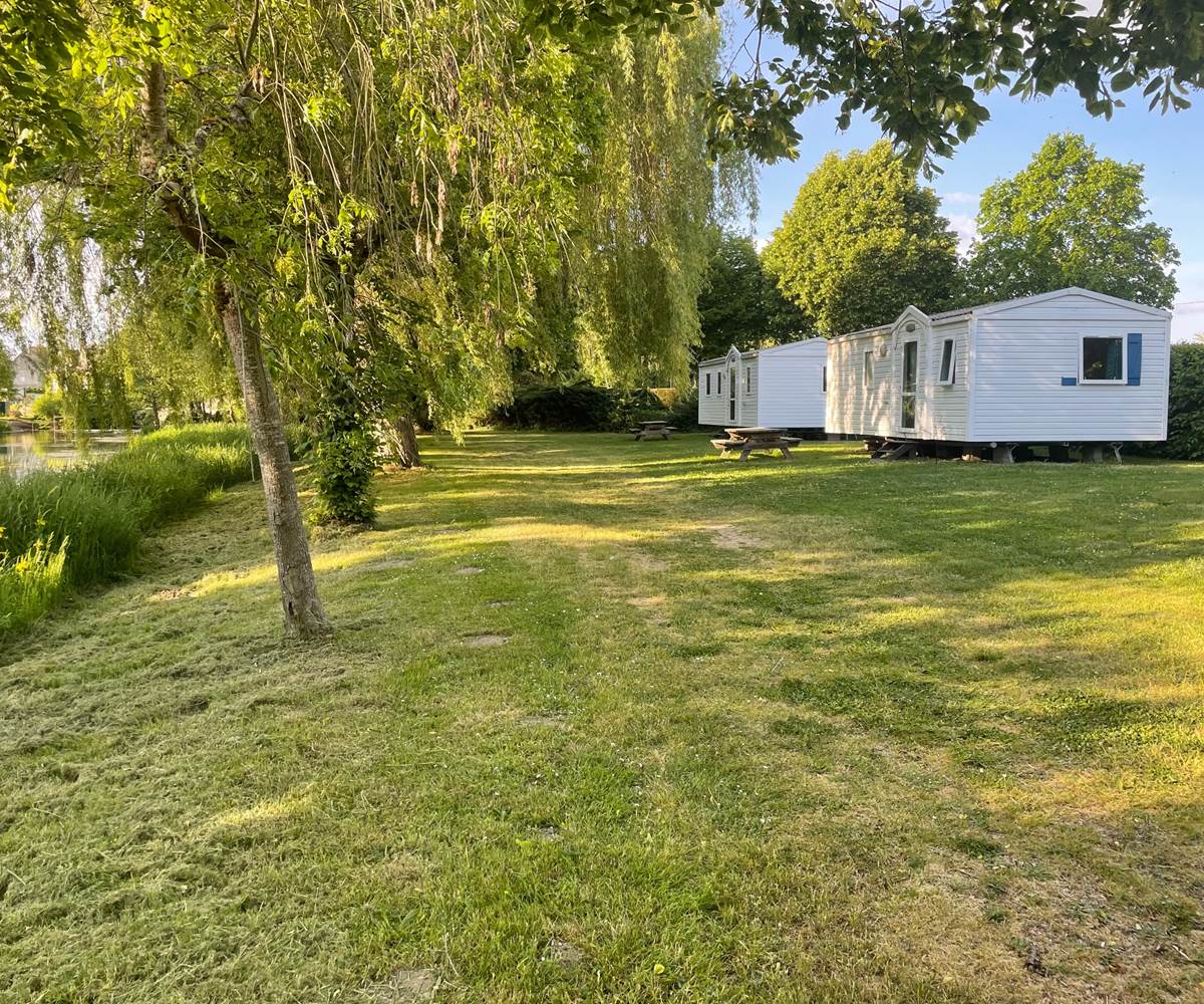 Camping la Voueize Gouzon - mobil home