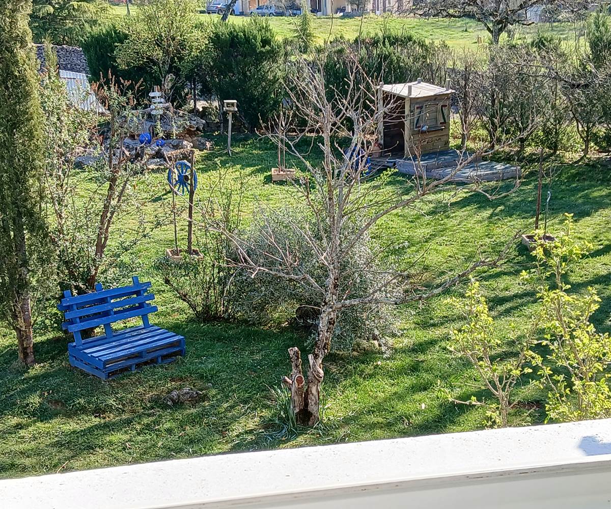 Belle vue sur le Jardin