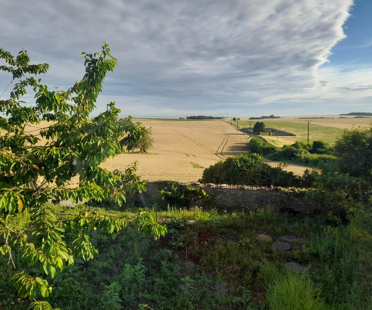 Vue de la Chambre Cerisier exposée plein nord