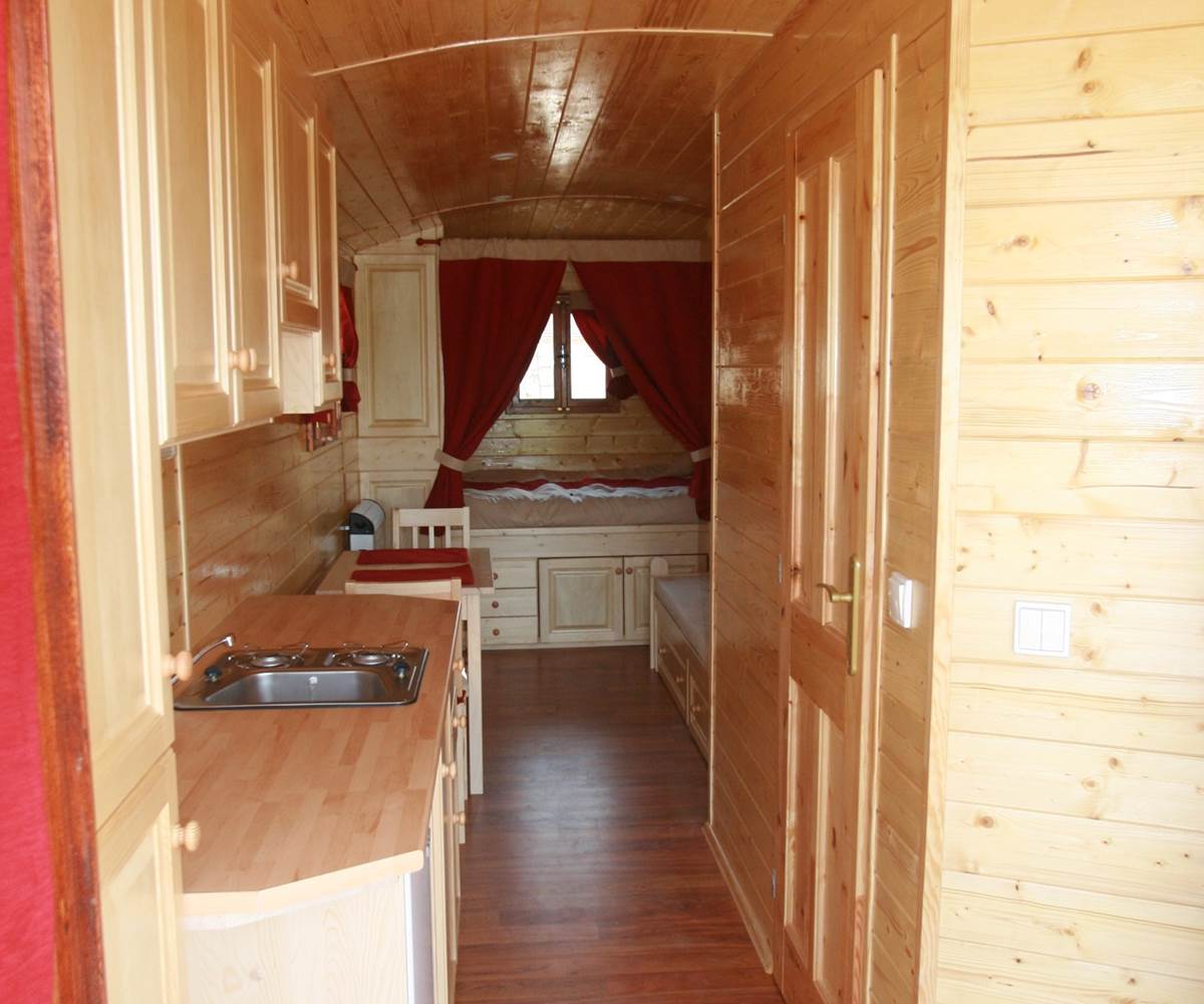 Roulotte intérieur