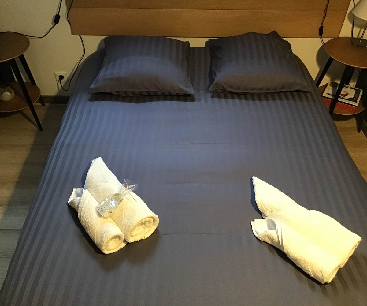 votre linge de toilette à votre disposition