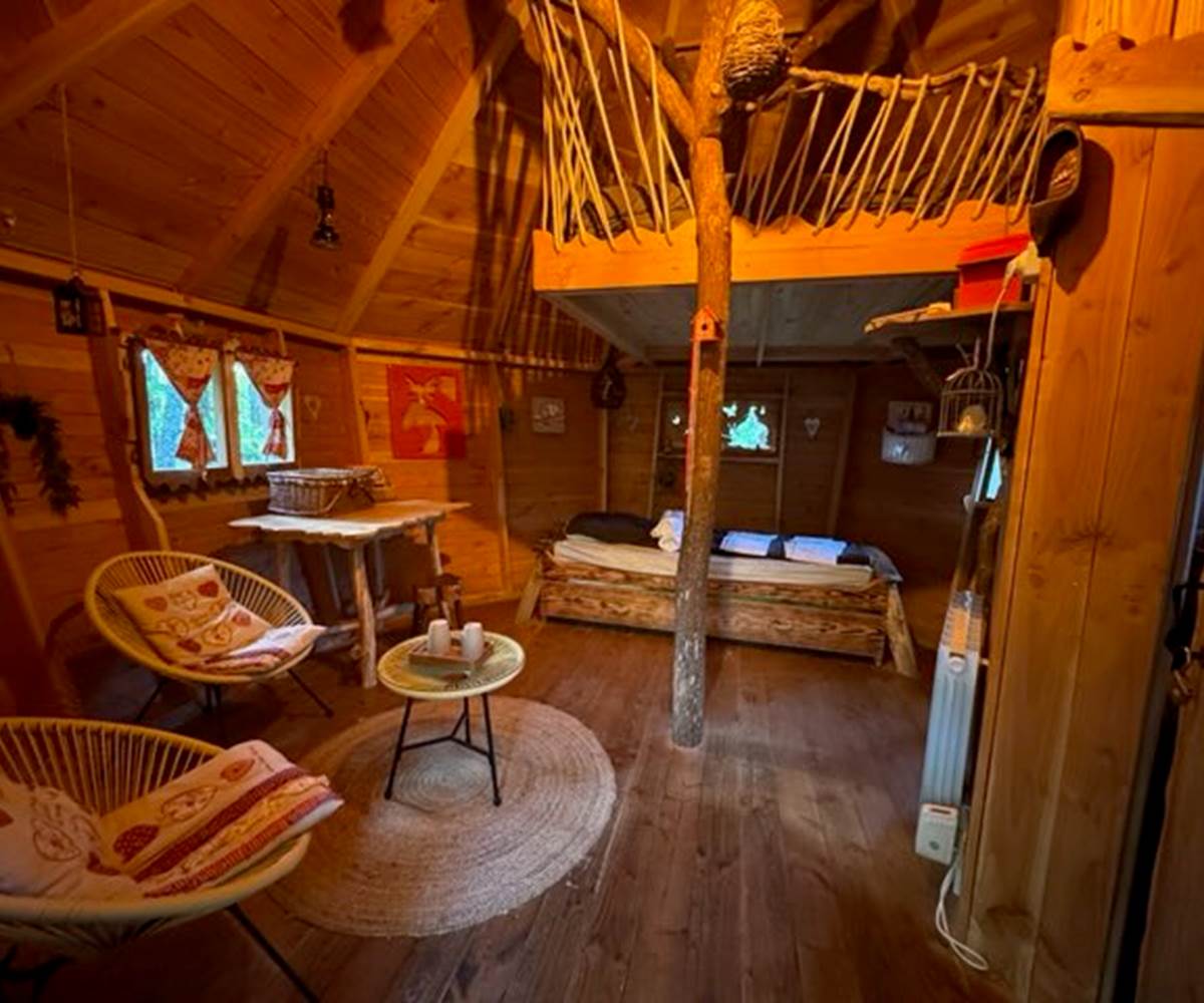 Intérieur Cabane