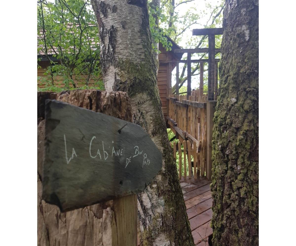 entrée cabane