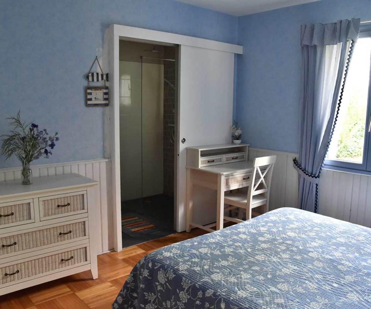 chambre double au gite Bellevue à Courtils mont Saint-Michel