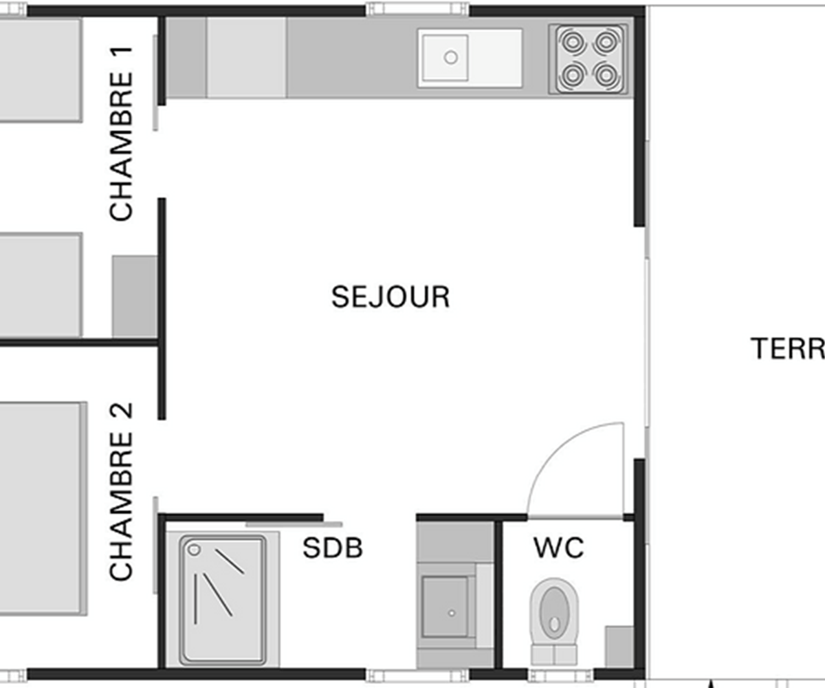 Cabane Lodge Familiale