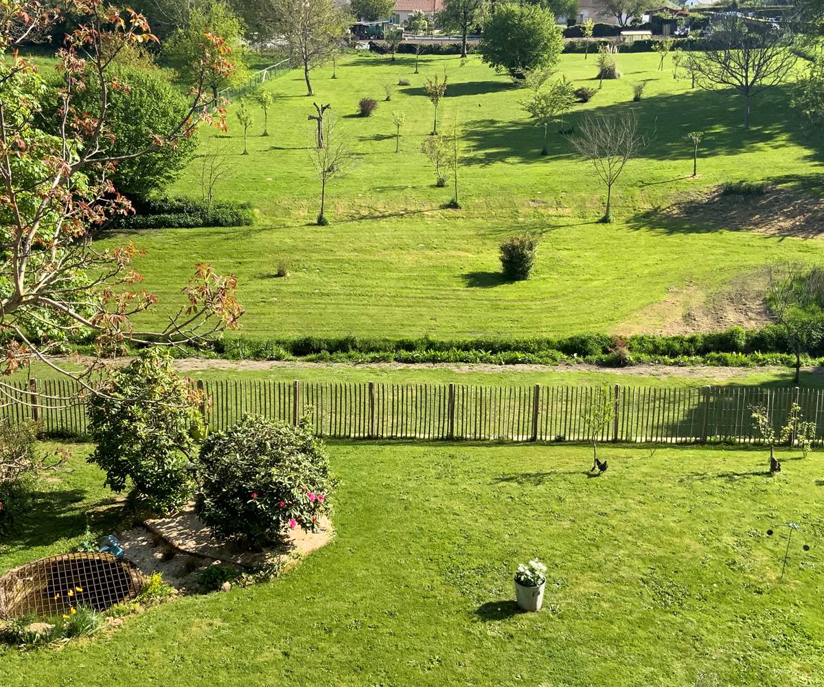 Vue sur le jardin