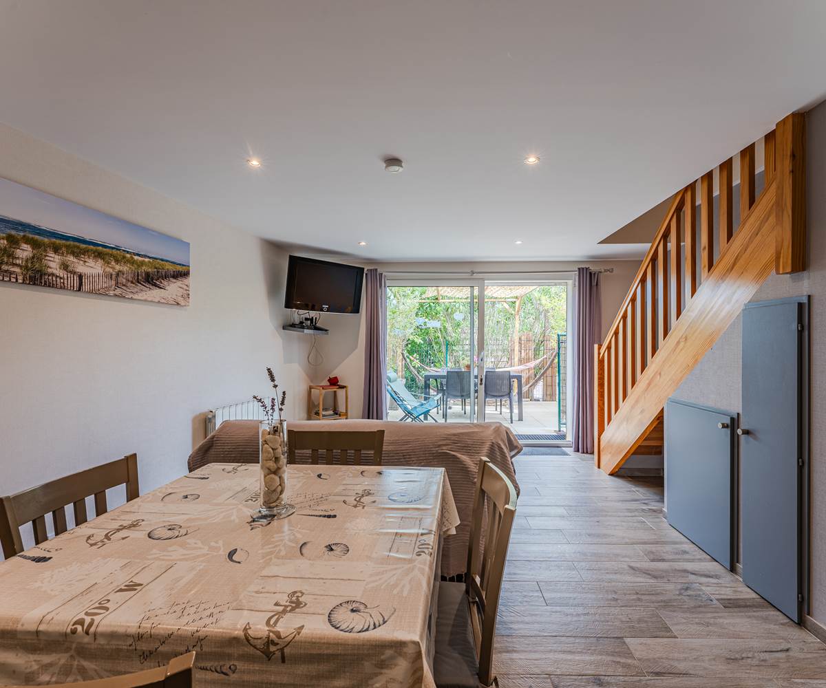 Cuisine - salon gîte 2