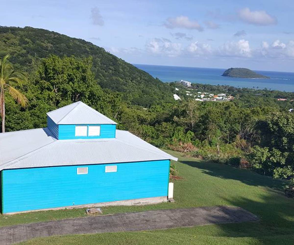 Ti-Kaz, en pleine nature.