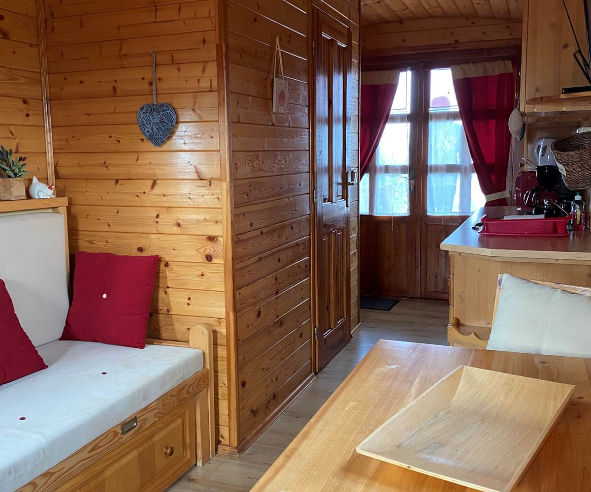 Roulotte intérieur