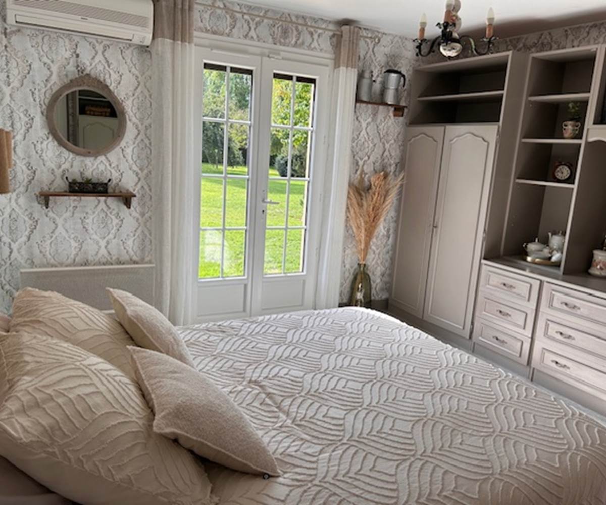 La vue sur la nature depuis la balle époque