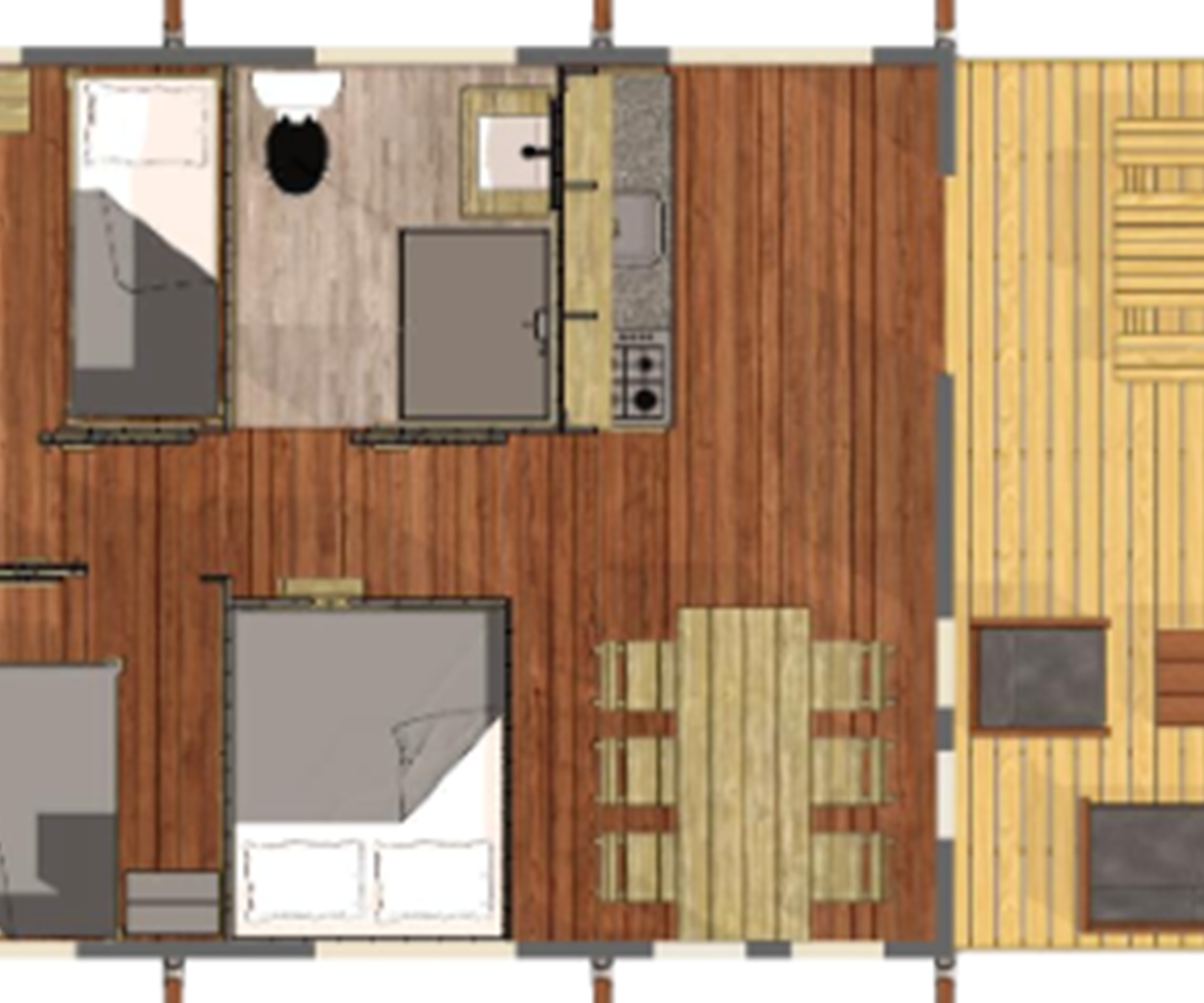 Plan Wood Lodge 38