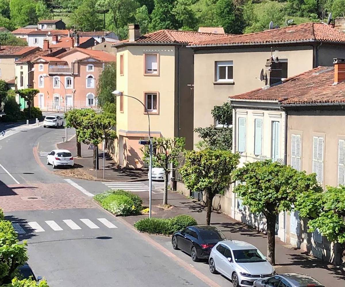 Vue du balcon chambre Laura - Montagne noire Mazamet
