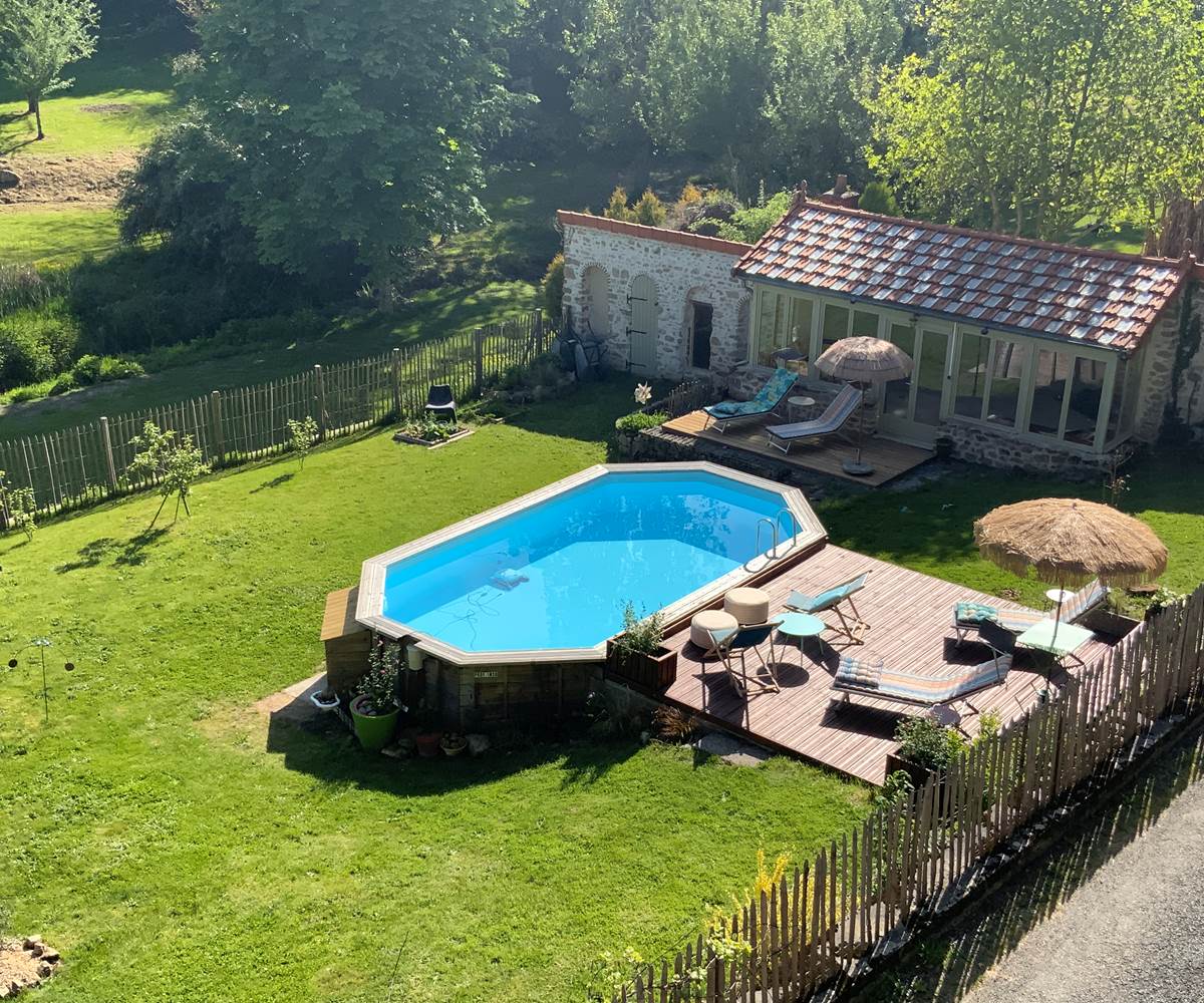 Vue sur le jardin
